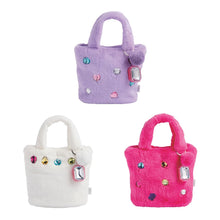 Load image into Gallery viewer, Glitzy Faux Fur Purse
