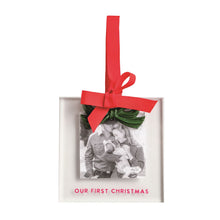Load image into Gallery viewer, First Christmas Frame Ornaments
