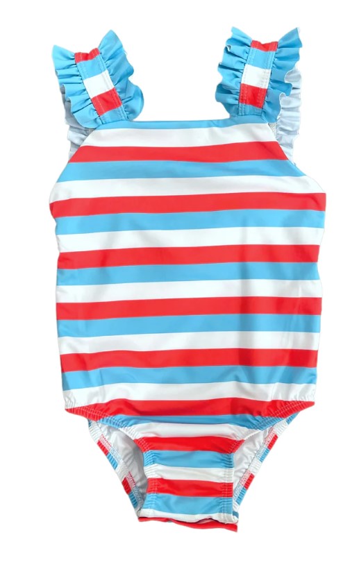 Greta Swim, Patriotic Stripe – Alexandra's