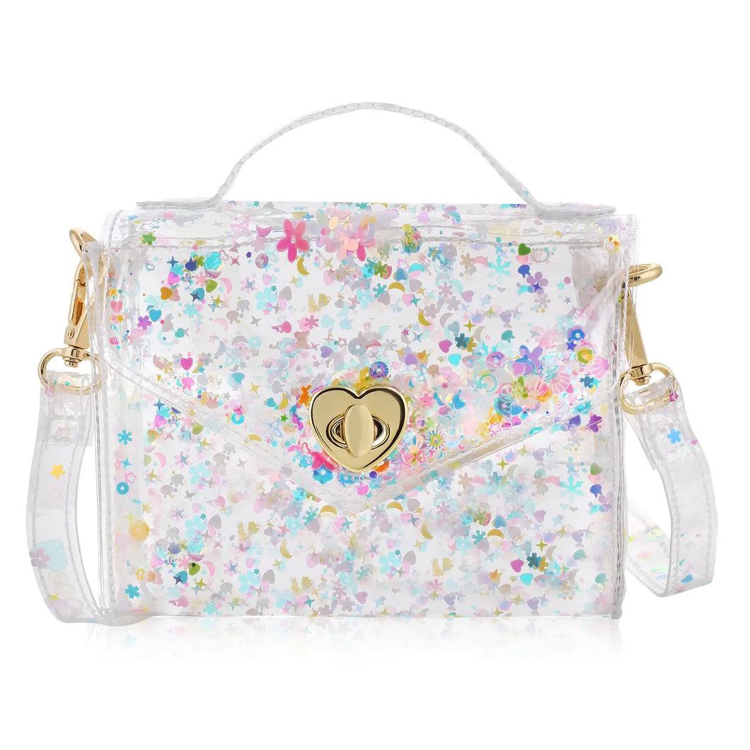 Gussie-Pastel Sparkle Purse