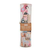 Load image into Gallery viewer, Wood Horse Toy Set
