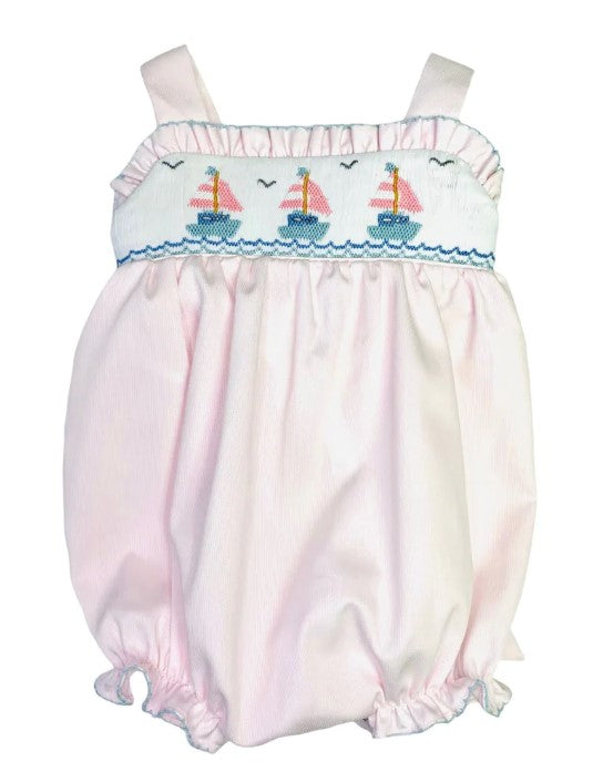 Julie Smocked Sailboat Bubble