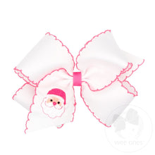 Load image into Gallery viewer, King Moonstich Santa Bow
