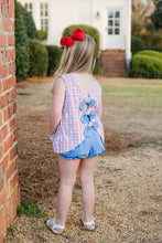 Load image into Gallery viewer, Kinley Knit Bloomer Set Patriotic

