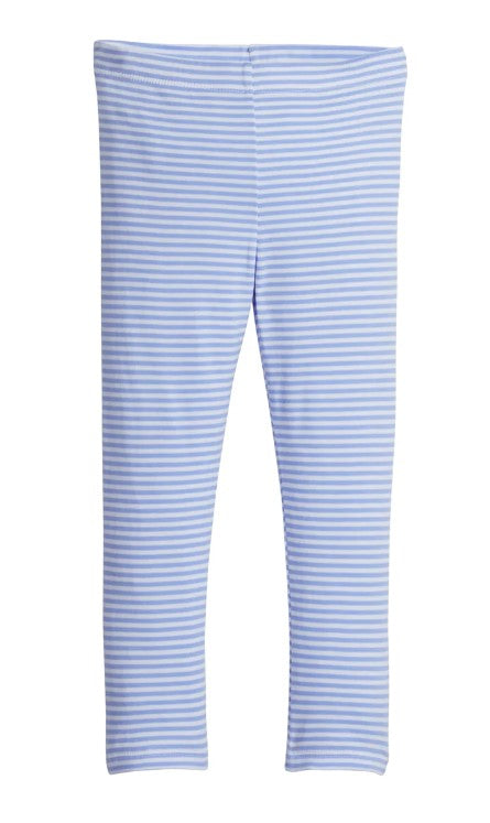 Leggings - Light Blue Stripe