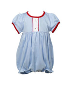 Load image into Gallery viewer, Light Blue and Red Girl Bubble
