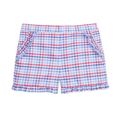 Lilabet Short - Americana Plaid