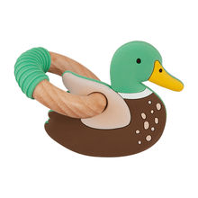 Load image into Gallery viewer, Dog and Mallard Teething Rings

