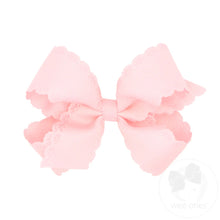 Load image into Gallery viewer, Med Eyelet Embossed Bow
