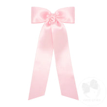 Load image into Gallery viewer, Med French Satin Bow w/ Tails
