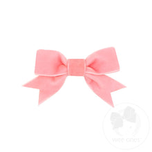 Load image into Gallery viewer, Mini Velvet Bowtie w/Fancy Tails
