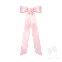 Load image into Gallery viewer, Mini French Satin Bow w/ Tails
