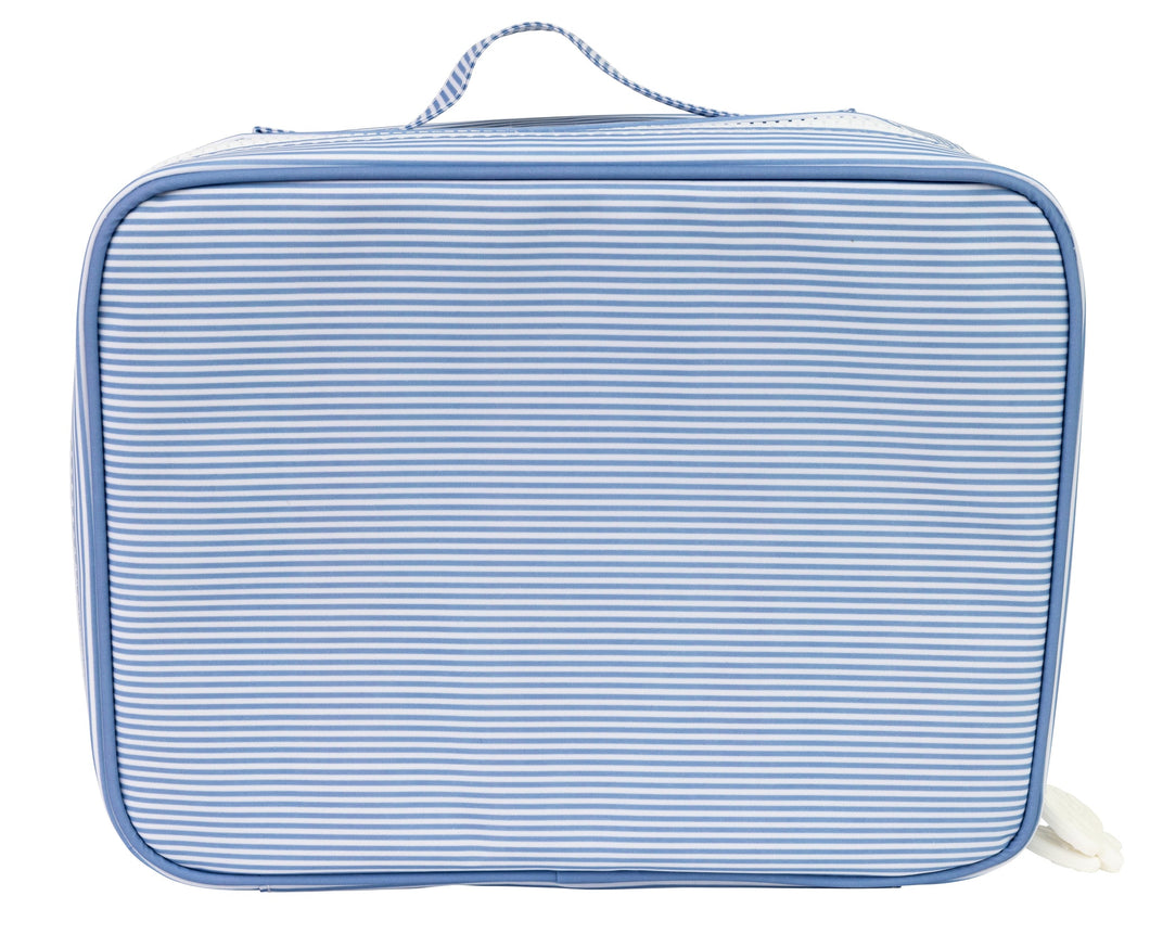 The Lunchbox- Navy Stripe