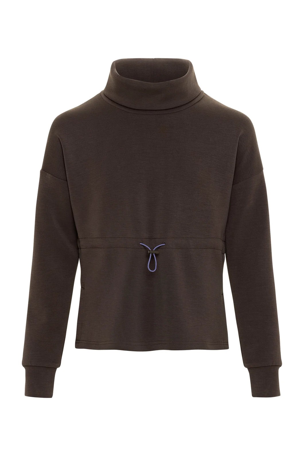 Nell Top- Cocoa/Purple