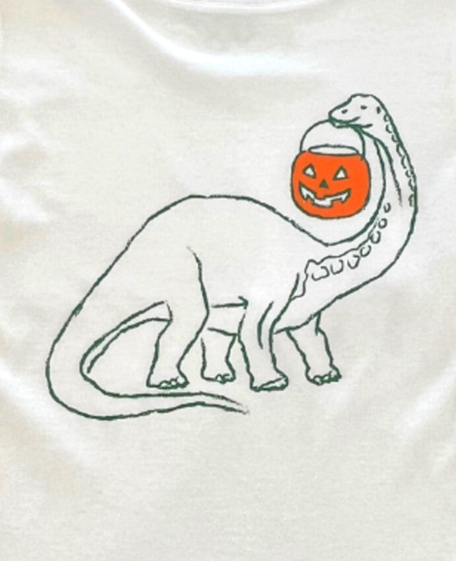 Long Sleeve - Dino Pumpkin