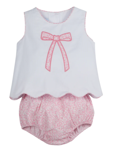 Odette Diaper Set - Pink Vinings