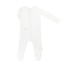 Load image into Gallery viewer, Organic Cotton Zipper Footie
