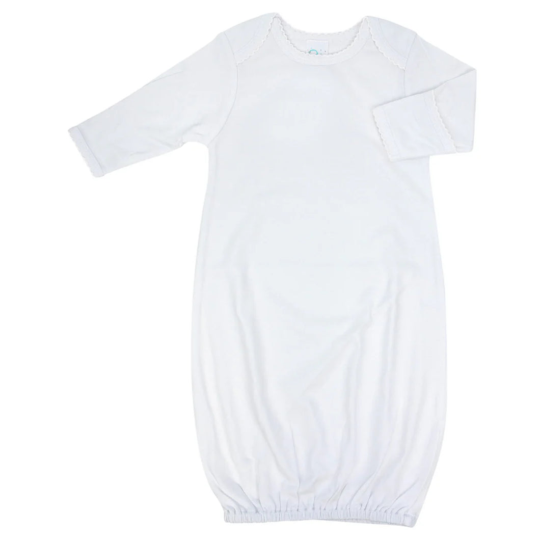 Overlap Shoulder Gown