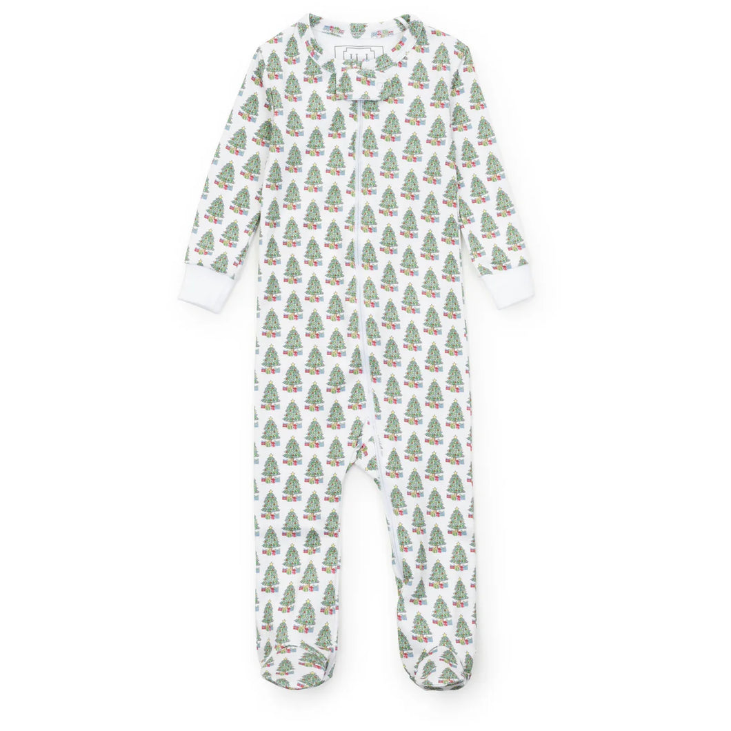 Parker Zipper Pajamas- Under the Christmas Tree