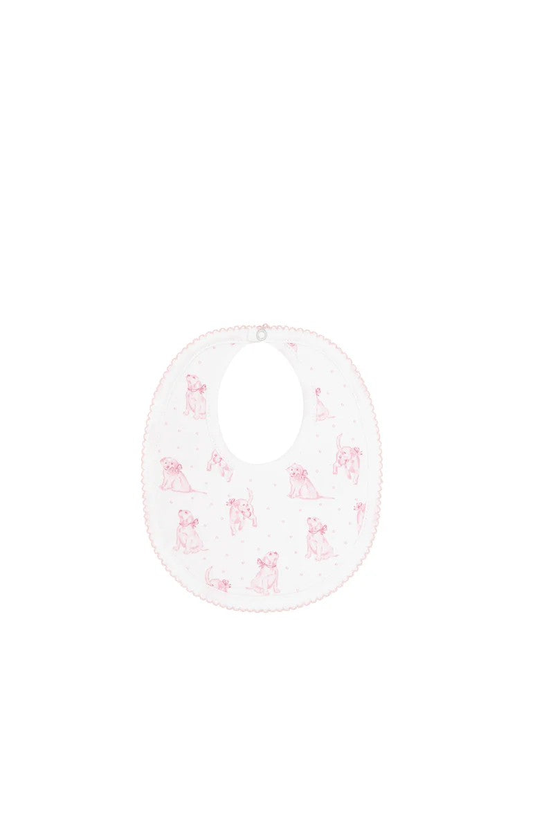 Puppy Love Print Bib