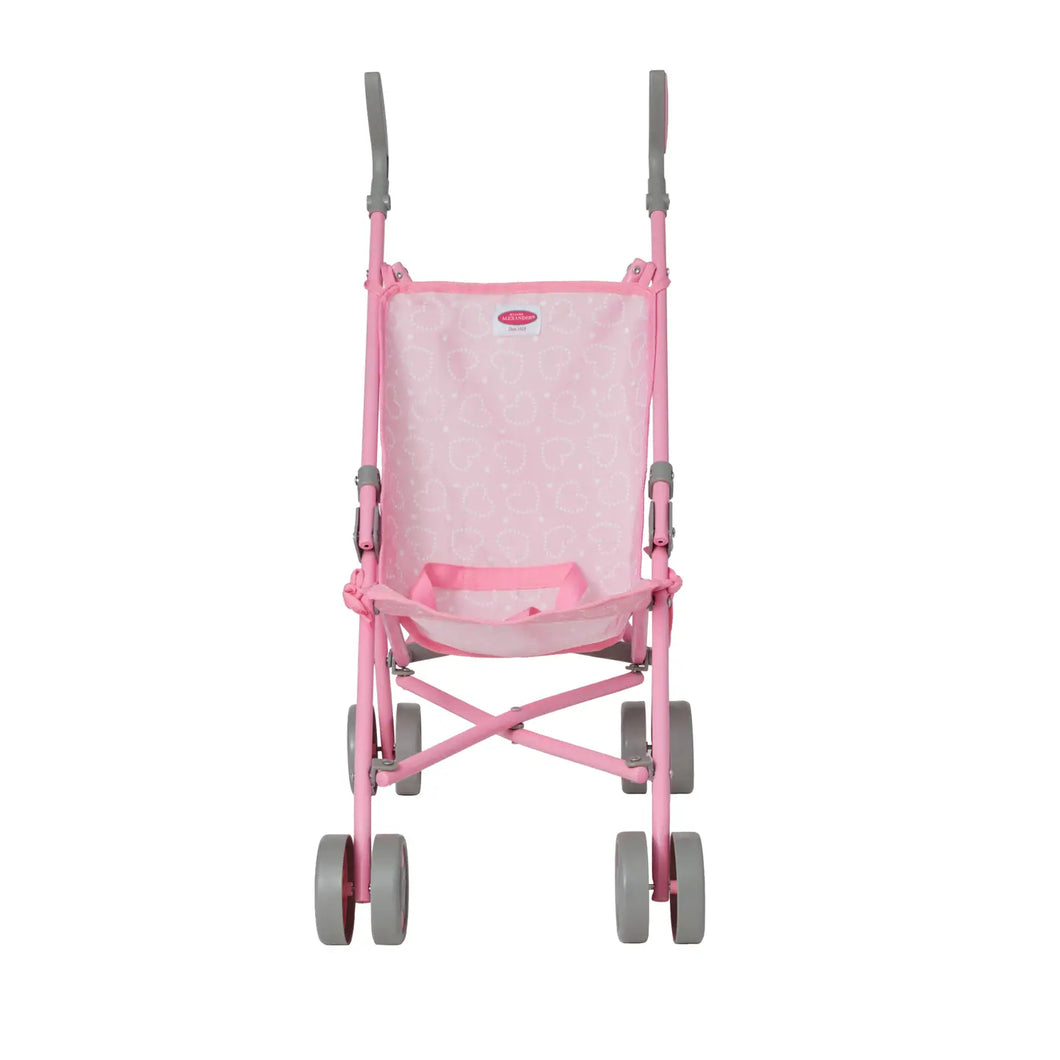 Pink Hearts Umbrella Stroller