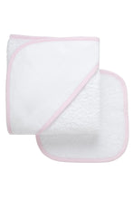Load image into Gallery viewer, Seersucker Stripe Hooded Towel Set
