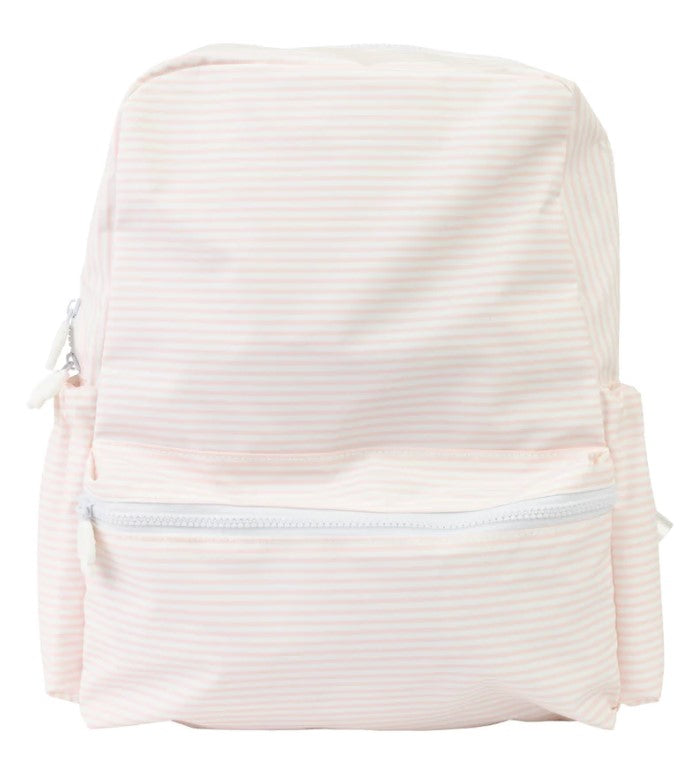 The Backpack - Large Pink Stripe