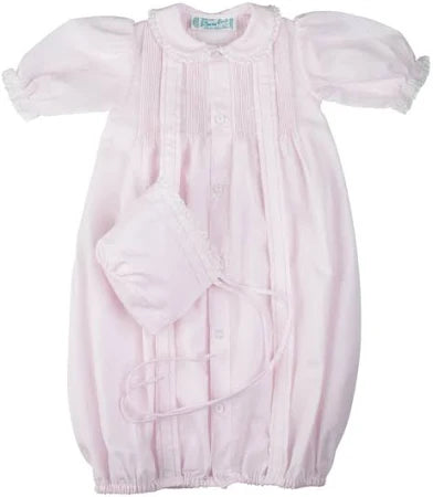 Girls Pinktuck & Lace Take Me Home Gown