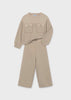 Pocket Sweatshirt and Pants Set