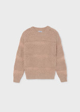 Load image into Gallery viewer, Girl Pointelle Sweater
