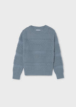 Load image into Gallery viewer, Girl Pointelle Sweater
