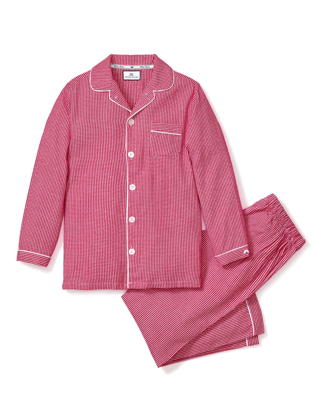 Red Mini Gingham Pajamas