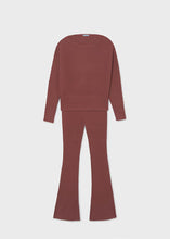 Load image into Gallery viewer, Ribbed Sweater and Pants Set
