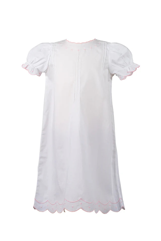 Scallop Day Gown-Pink