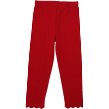 Load image into Gallery viewer, Girls Scalloped Leggings
