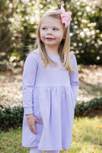 Load image into Gallery viewer, Sidney Sweatshirt Dress Basic Bow
