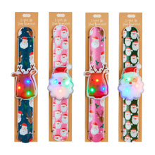 Load image into Gallery viewer, Christmas Light Up Slap Bracelet

