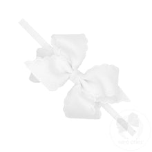 Load image into Gallery viewer, Sm Eyelet Embossed GG Bow on Band
