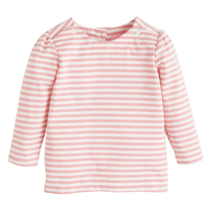 Rosie Blouse - Pink Stripe