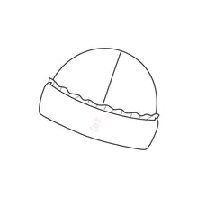 Load image into Gallery viewer, Sugarplum Hat with Lace Trim
