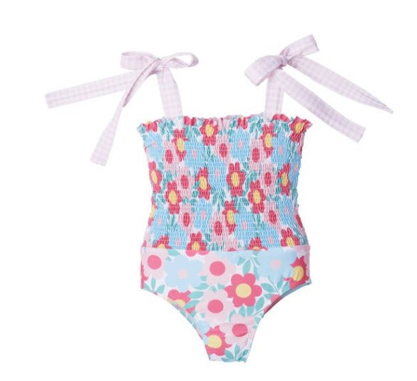 Retro Flowers Swimsuit