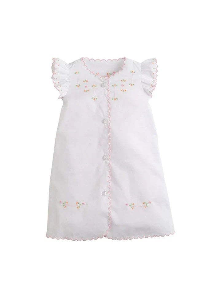 Tea Gown- Orange and Pink