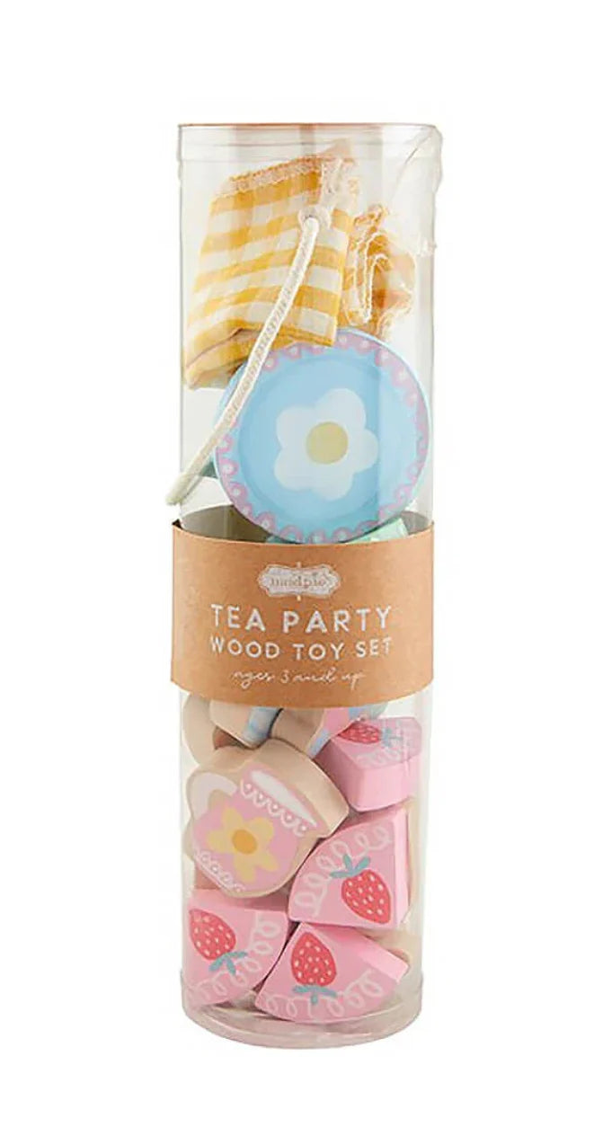 Tea Party Wood Toy Set