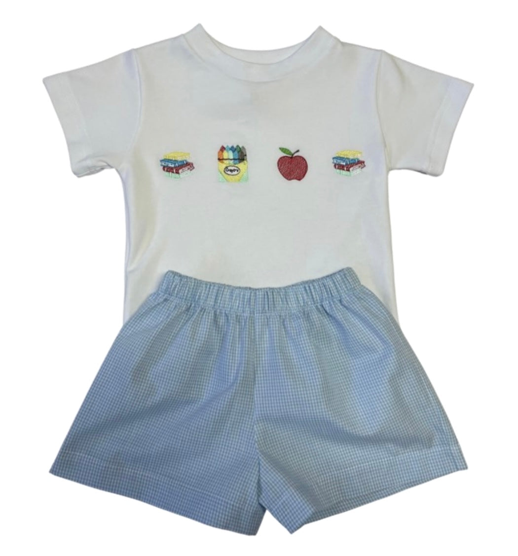 Tom Back to School Short Set