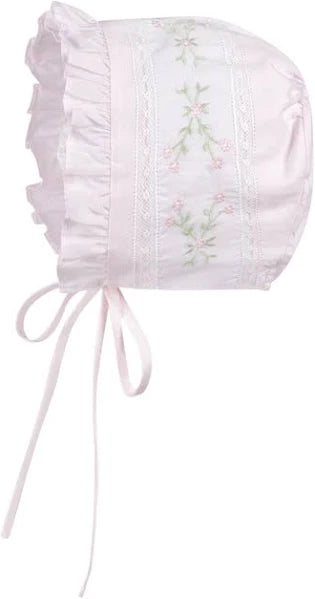 Girls Vintage Bloom Bonnet