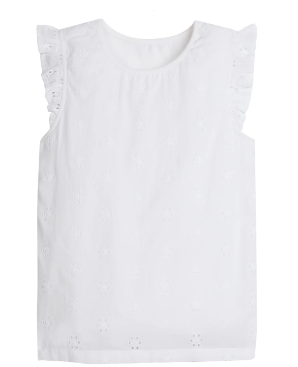 Wilder Tank - White Eyelet