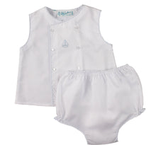 Load image into Gallery viewer, Boys Sailboat Diaper Set
