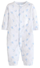 Load image into Gallery viewer, Printed Romper - Flying Bunnies (Pink or Blue)
