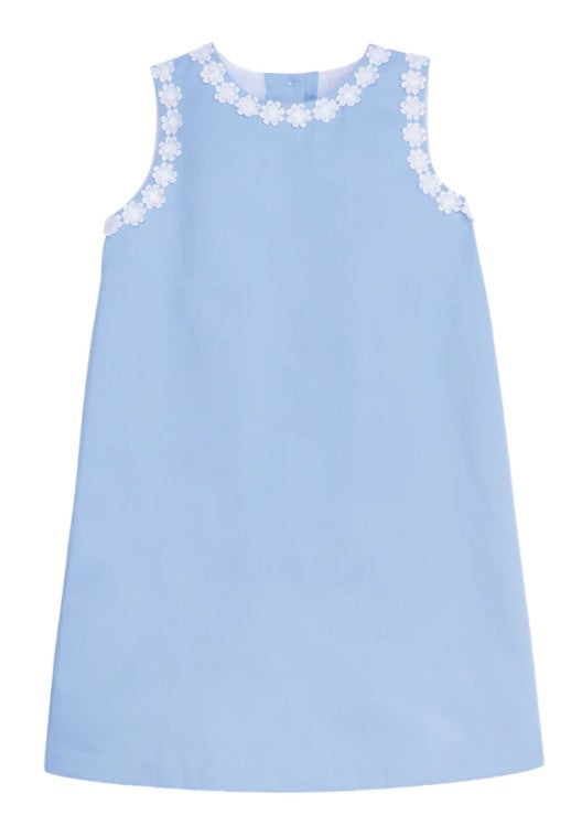 Daisy Dress Light Blue Twill