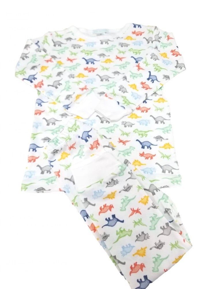 Dinosaur Pima Pajama Set